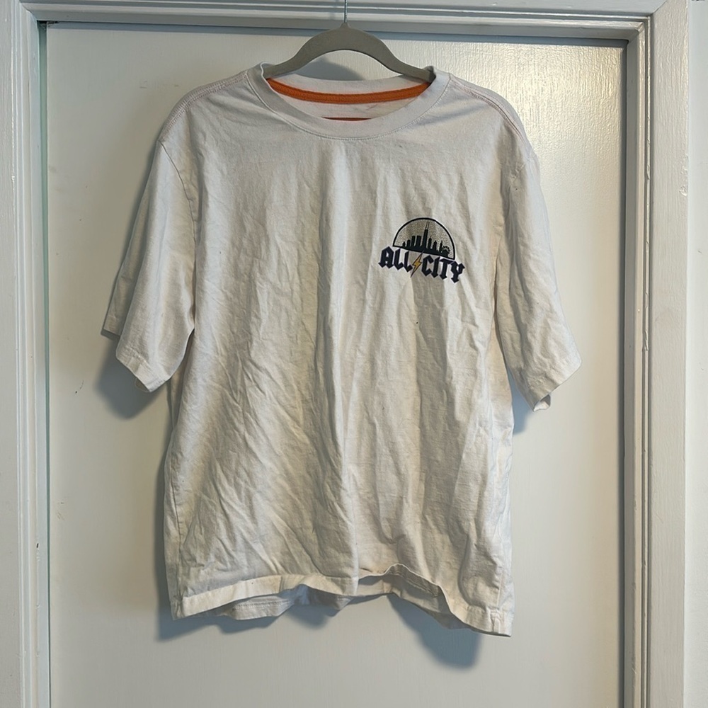 Guc: All City Just-Don basket ball tshirt  size large